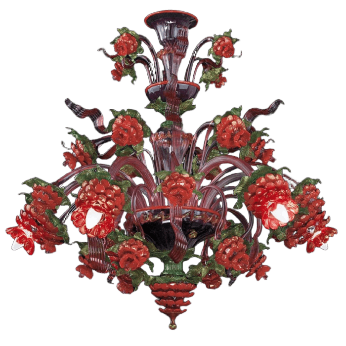 Rosa di Venezia Chandelier