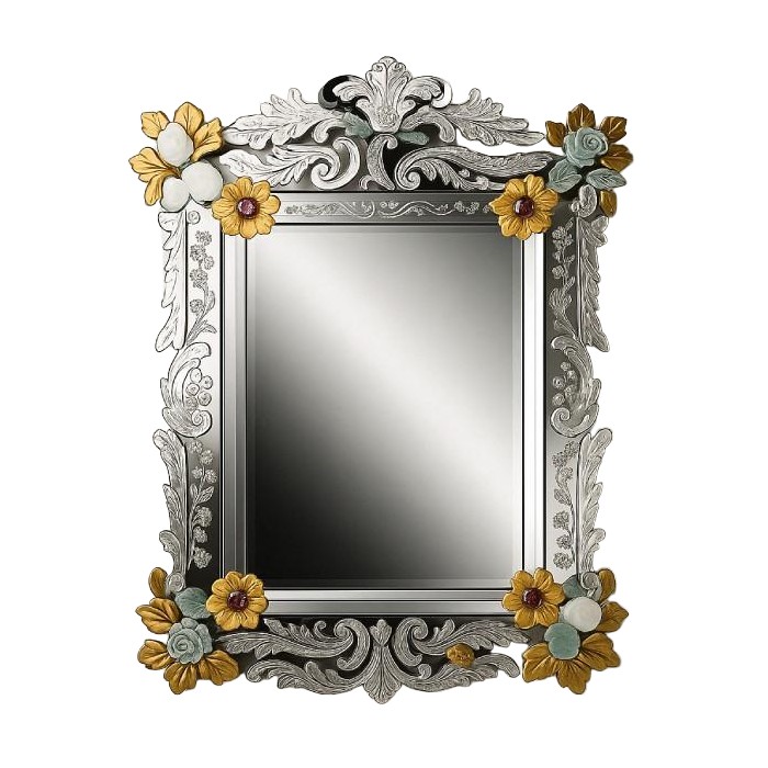 Murano glass mirror